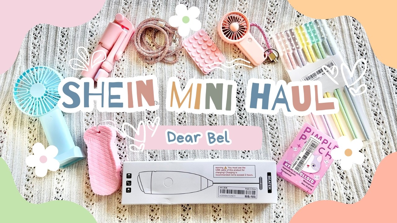 ✨ MINI HAUL de SHEIN✨ Accesorios cute de cocina, celular, selfcare 🎀