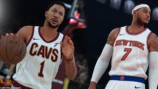 NBA 2K18 Knicks and Bulls Classic/Historic Teams Announced! Derrick Rose MVP vs Vintage Carmelo!