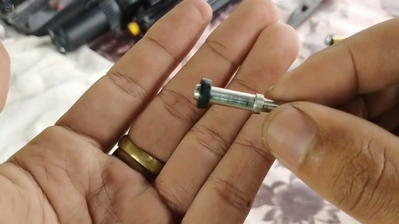 cara mengatasi tabung v5 sering bocor anging keluar dari ujung laras