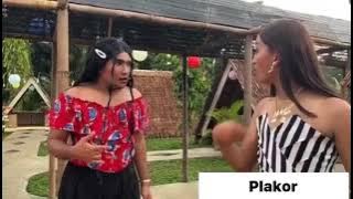Waria bertengkar lucu