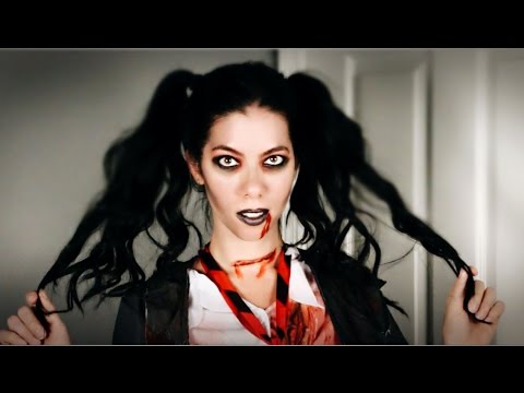 Zombie School Girl I Easy Halloween Makeup Tutorial