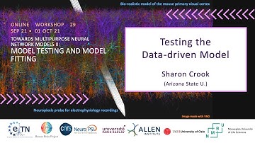 Sharon Crook - Testing the Data-driven Model