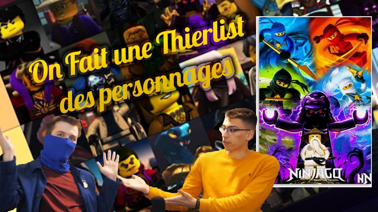 On juge les personnages de Ninjago avec 
