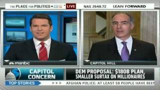 Senator Casey discusses his compromise to prevent tax hike on working families