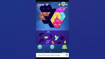 Block triangle puzzle 11Expert A level 17