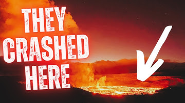 Helicopter Crash Inside Active Volcano | Film Crew Trapped In Kilauea