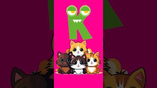 K Letter Words for Kids | Learn 10 Easy Words Starting with K | ABC Learning Video#nazkidslearning