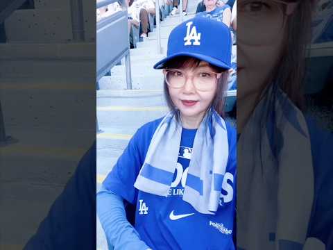 💙 I Love the Dodgers 💙 #mariiijima #飯島真理 #dodgers