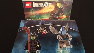 The Wizard Of Oz Wicked Witch Fun Pack Lego Dimensions Unboxing & Building
