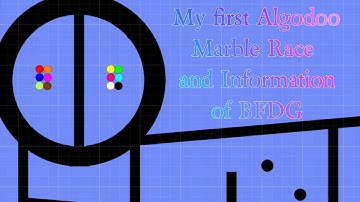 My first Algodoo Marble Race