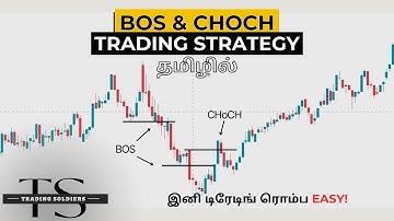 BOS & CHoCH | Smart Money Concepts in Tamil | Trading Strategy |Secret about Break of Structure