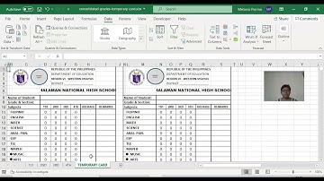 Tutorial for Summary of Grades to SF9