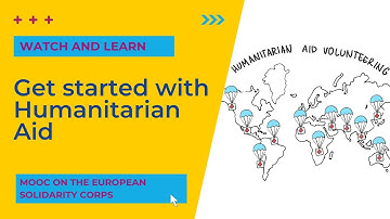 Get started with Humanitarian Aid