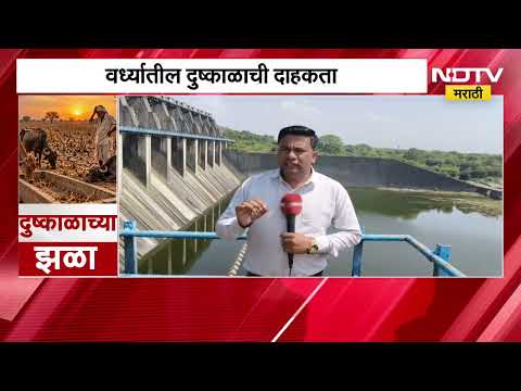 Wardha Drought| दुष्काळाची दाहकता; धरण कोरडी, पावसाचा खंड पडल्यानं पिकांचं नुकसान