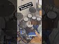 Electronic drums sounding electronic #alternativedrummer #electronicdrums