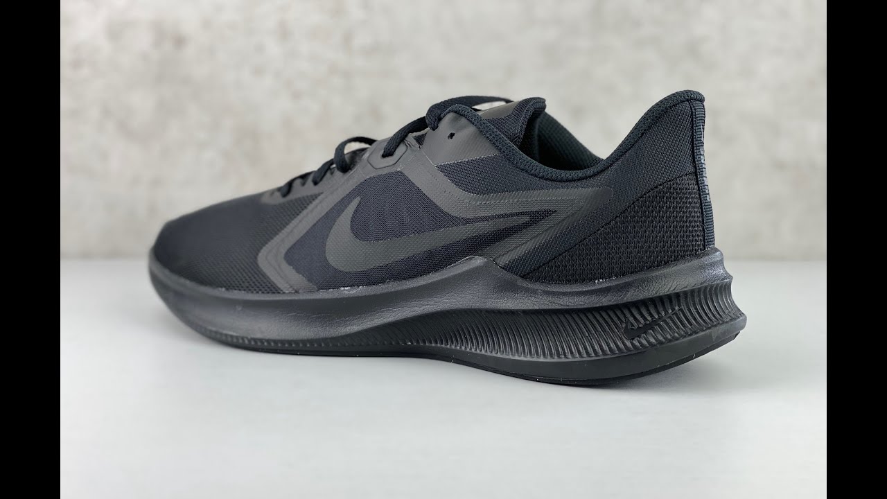 Nike Downshifter 10 ‘black/black’ | UNBOXING & ON FEET | fashion shoes | 2020