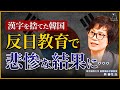 【反日思想】韓国から漢字を廃止した悪影響を徹底解説‼︎【評論家/東京国際大学 国際関係学部教授・呉善花】