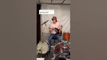 One Man Band Covers Crazy Train