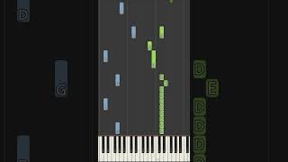 The Wiggles A Frog Went A Walking Piano Tutorial #shorts #short #shortvideo #shortsvideo #shortsfeed