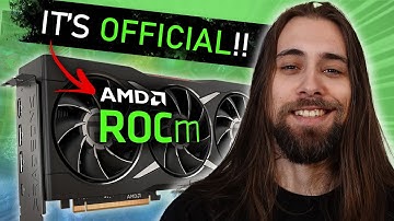 AMD ROCm is COMING and you can now run CUDA on your AMD GPU!
