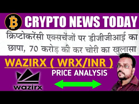 CRYPTO NEWS TODAY || WAZIRX (WRX INR) PRICE UPDATE || Indian Crypto Exchanges News