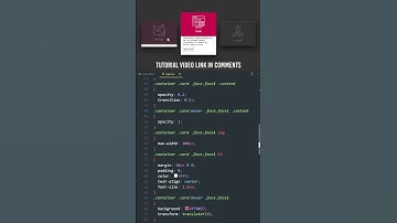CSS Card Hover Effects #shorts