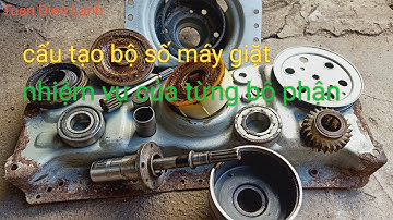 cấu tạo bộ số máy giặt có quá phức tạp
