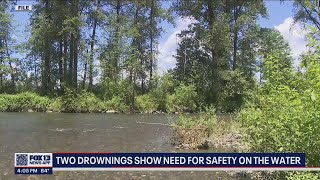 Two separate drownings bring to mind water safety during heat wave | FOX 13 Seattle