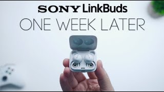 Sony LinkBuds One Week Later  Weirdest Headphones EVER!!