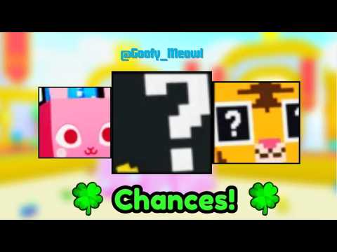 Chances Of All Huge, Titanic and Gargantuan Pets In New Lucky Block Breakout Event!