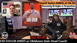 DAVID TAYLOR to OKLAHOMA STATE - Breaking LIVE Instant Reaction - BEG Wrestling