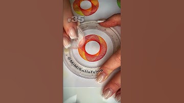 How many circles? 💈 Magic patterns Part 35 #shorts #spirograph #satisfying #asmr