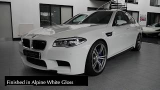 BMW M5 F10 - Cold Start, revs, in-depth full Interior and Exterior Walkaround review tour