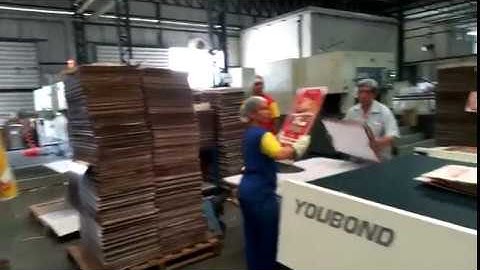 YB 1450H Servo type laminating machine 2