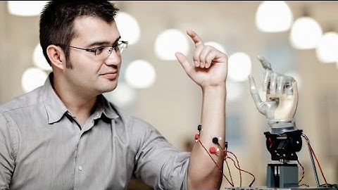 EMG signal controlled robot