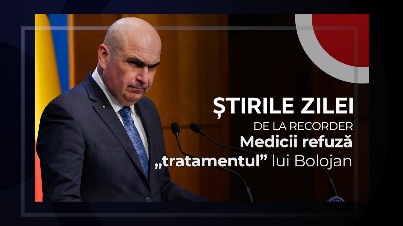 11 FEBRUARIE 2026. Medicii refuză „tratamentul” lui Bolojan