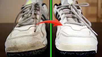 Чем можно почистить белые кроссовки