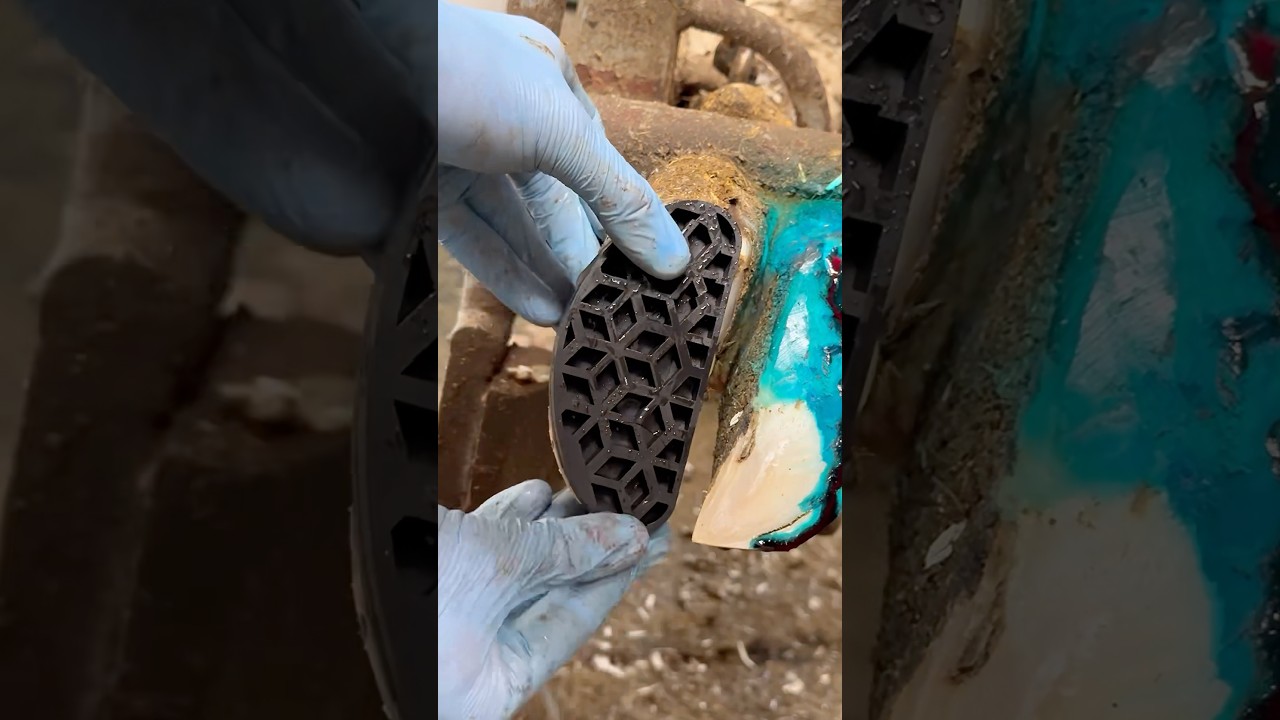 Frozen Cow Hoof Transformation: Attaching a Prosthetic!