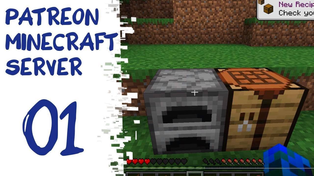 Patreon Minecraft Server - EP01 - This is NOT how I wanted this intro to go