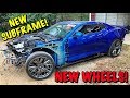 Rebuilding A Wrecked 2018 Camaro ZL1 Part 4