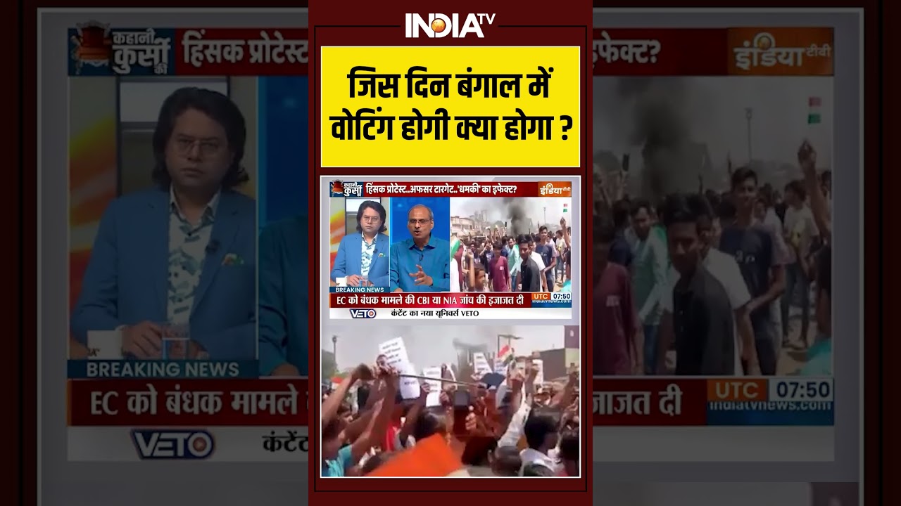 जिस दिन बंगाल में वोटिंग होगी क्या होगा? #harshvardhantripathi #westbengalelections2026 #tmcvsbjp