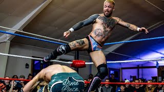 Crazy Kicks & Stomps! Kevin Blackwood vs. Aaron Rourke Highlights (Limitless Wrestling, GCW, C4)