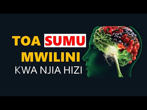 Video: Njia 4 za Kuosha Chumvi Kutoka Mwilini Mwako