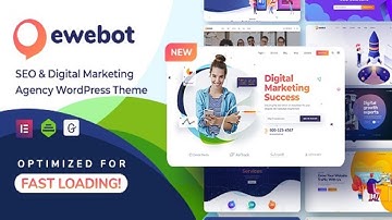 How to install and setup Ewebot WordPress theme | SEO Marketing & Digital Agency theme