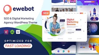 How to install and setup Ewebot WordPress theme | SEO Marketing & Digital Agency theme