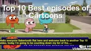 Top 10 best Cartoons Episodes of all time (in my opinion)