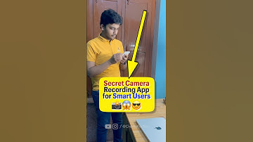 Smartphone में Display OFF करके Video Recording Trick! 😳 (Hidden Camera App)