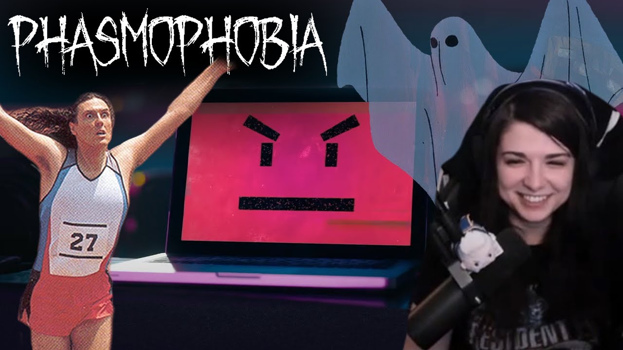 Phasmophobia - Ghost Computer Flips Off Local Track Star