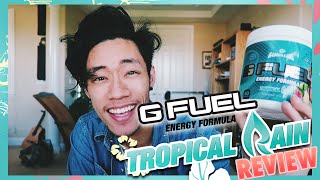 BEST TROPICAL RAIN GFUEL REVIEW | Taste & Unboxing MLG CODLOL