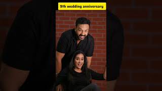 Actor Amit Bhargav Celebrates 9Th Wedding Anniversary With His Family
